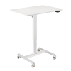  Loiglink Elektromosan állítható ülő-álló munkaállomás, 1 motor, gurítható, fehér