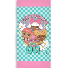 LOL Surprise Individually fürdőlepedő, strand törölköző 70x140cm lakástextília