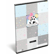 Lollipop Pandacorn Füzet A4 vonalas füzet