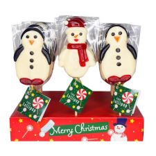  Lollipop Winter cuki karácsonyi nyalóka 70g csokoládé és édesség