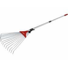 lombseprű, teleszkópos fém nyéllel, hossza 80-158cm, szélessége 18-59cm, műanyag rögzítővel gereblye, lombseprű