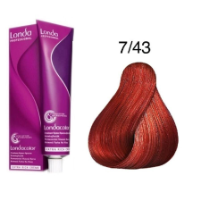 Londa Color krémhajfesték, 7/43 hajfesték, színező