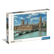 London London The House of Parliament 3000 db-os puzzle Clementoni puzzle, kirakós