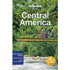 Lonely Planet America Central America útikönyv Lonely Planet Közép-Amerika útikönyv 2019 angol térkép