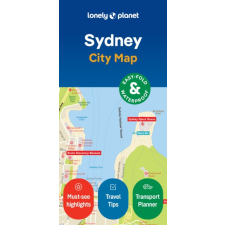 Lonely Planet Map Sydney térkép Lonely Planet Sydney várostérkép vízálló 2024. térkép