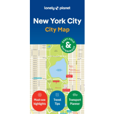 Lonely Planet New York térkép Lonely Planet Laminated térkép