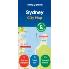 Lonely Planet SYDNEY CITY MAP | E02 egyéb könyv