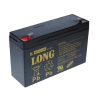 LONG Hosszú 6V 12Ah ólom-savas akkumulátor F1 (WP12-6S)