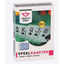 Longfield kártyák 100% műanyaggal, 4 indexszel kártyajáték