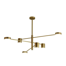  Look - modern, 6 izzós, arany csillár világítás