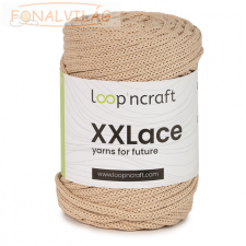Loop&#039;ncraft XXLace zsinórfonal, 4mm - Bézs rövidáru