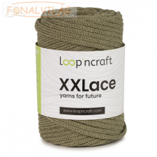 Loop&#039;ncraft XXLace zsinórfonal, 4mm - Khaki rövidáru