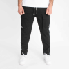  Loose Cargo Pants - fekete oldalzsebes nadrág - Méret: L