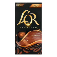 LOR Kávékapszula lor nespresso caramel karamella íz&#369; 10 kapszula/doboz kávé