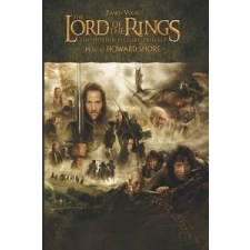  LORD OF THE RINGS TRILOGY – Howard Shore idegen nyelvű könyv