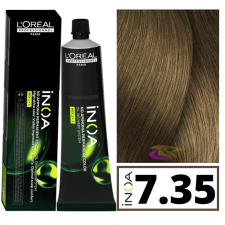LOREAL INOA ammóniamentes hajfesték 7.35 hajfesték, színező
