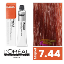 LOREAL Majirel hajfesték 7.44 hajfesték, színező