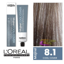 LOREAL Majirel hajfesték 8.1 Cool Cover hajfesték, színező