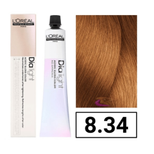 Loreal Professionel Loreal Dialight hajszínező 8.34 hajfesték, színező