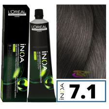 Loreal Professionel Loreal INOA ammóniamentes hajfesték 7.1 hajfesték, színező