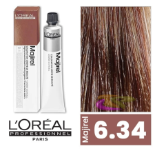 Loreal Professionel Loreal Majirel hajfesték 6.34 hajfesték, színező
