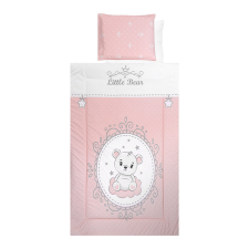 Lorelli 4 részes ágynemű garnitúra - Little Bear Pink babaágynemű, babapléd