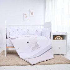 Lorelli ágynemű garnitúra Trend kombi ágyhoz, Little Rabbits Grey babaágynemű, babapléd