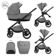 Lorelli Bianca multifunkciós babakocsi + adapter - Grey babakocsi