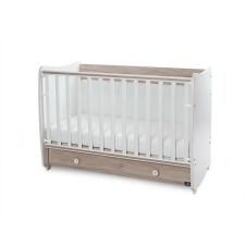 Lorelli Dream kiságy 60x120 - White Light Oak kiságy, babaágy