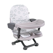 Lorelli Ego Plus székre szerelhető ülésmagasító - White Fluff PU Leather etetőszék