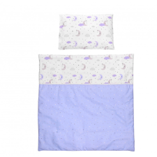  Lorelli First Dreams ágynemű garnitúra - Blue Moons & Stars babaágynemű, babapléd