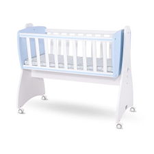 Lorelli First Dreams ringatható bölcső 105x55 - White / Baby Blue New kiságy, babaágy
