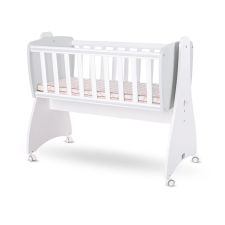 Lorelli First Dreams ringatható bölcső 105x55 - White / Milky Green New kiságy, babaágy
