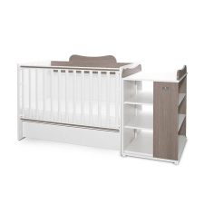 Lorelli Multi kombi ágy 190x72 - White Coffe kiságy, babaágy