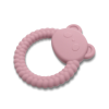 Lorelli Panda természetes szilikon rágóka - Deep Pink
