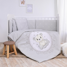 Lorelli Smile ágynemű garnitúra - Bear Grey babaágynemű, babapléd