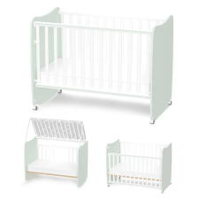 Lorelli Stars ringatható kiságy 60x120 - White / Milky Green kiságy, babaágy