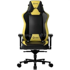LORGAR Base 311 gamer szék (fekete/sárga) (LRG-CHR311BW) forgószék