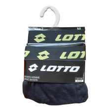 Lotto férfi pamut boxeralsó - 2 db/csomag - fekete - L férfi alsó