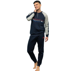 Lotto Hosszú férfi pizsama Lotto LP2088 Blue L INTL