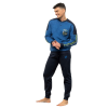 Lotto Hosszú férfi pizsama Lotto LP2100 Blue M INTL