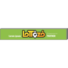  Lottózó világító tábla 300 cm x 50 cm led rendszer tartozék