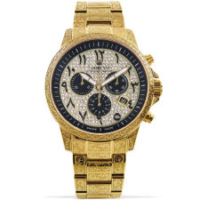 Louis XVI LXVI1096 Palais Royale Arabic Chronograph Mens Watch 43mm 10ATM, karóra