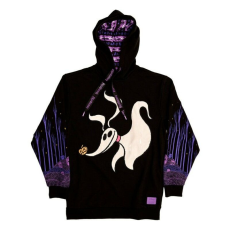LOUNGEFLY Nightmare Before Christmas by Loungefly kapucnis pulóver Zero Hearts M méret
