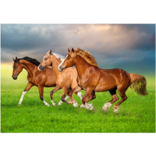 Lovak tavaszi rohanásban puzzle - 500 darabos puzzle, kirakós