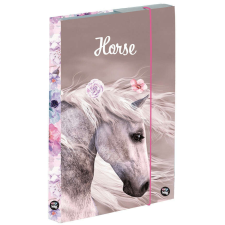 Lovas füzetbox A/4, jumbo, Horse Romantic, fehér ló füzetbox