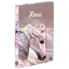 Lovas füzetbox A/4, jumbo, Horse Romantic, fehér ló füzetbox