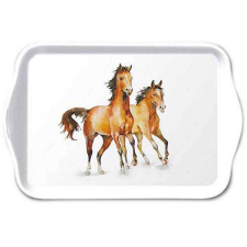 Lovas műanyag kistálca - 21x13 cm - Wild Horses konyhai eszköz