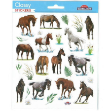  Lovas papír matrica -19x15 cm - Global Gift matrica