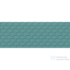 LOVE Ceramic Genesis Shell Marine Blue matt 35x100 fali csempe 107821 csempe